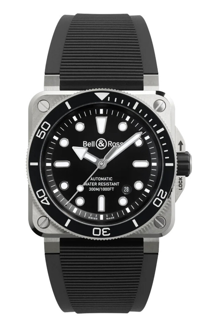 BR-03 Diver Black Steel BR03ADBLSTSRB
