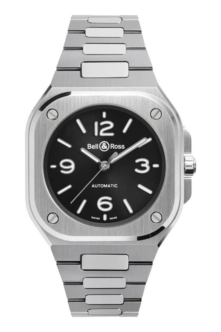 BR-05 36 mm Black Steel BR05ASBLSTSST