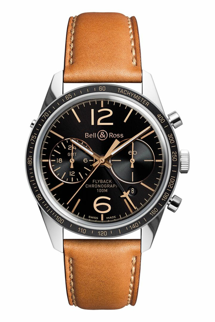 BR 126 Sport Heritage GMT & Flyback BRV126FLYGMTSCA