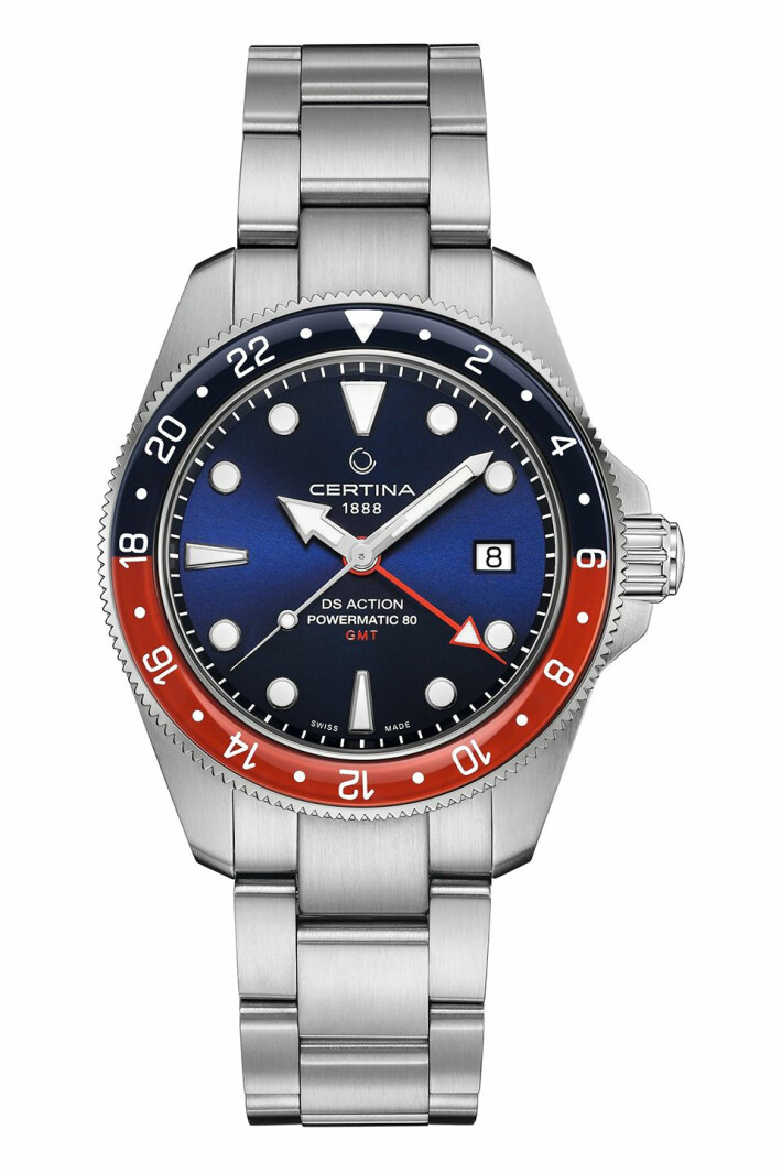 DS Action GMT Powermatic 80 C0329291104100