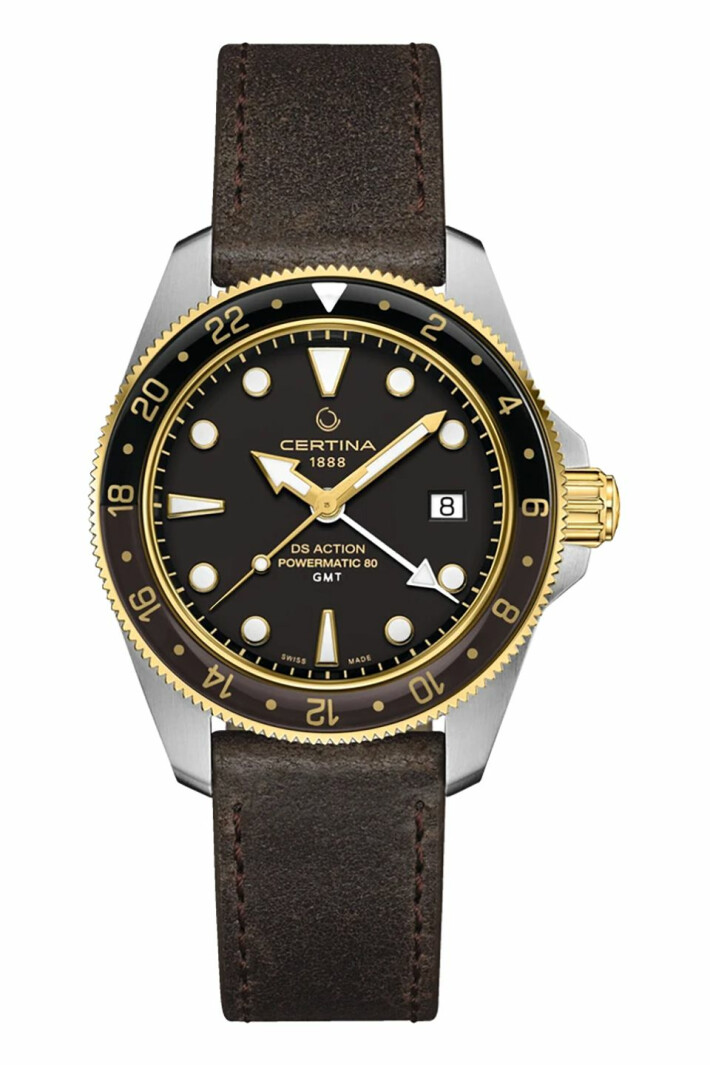 DS Action GMT Powermatic 80 C0329292605100