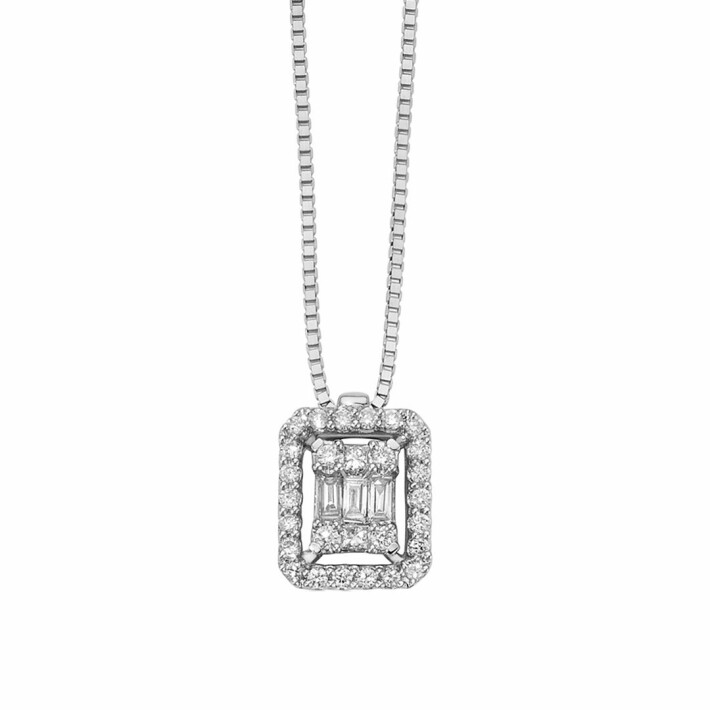 Zlatý náhrdelník s diamanty CLD4396