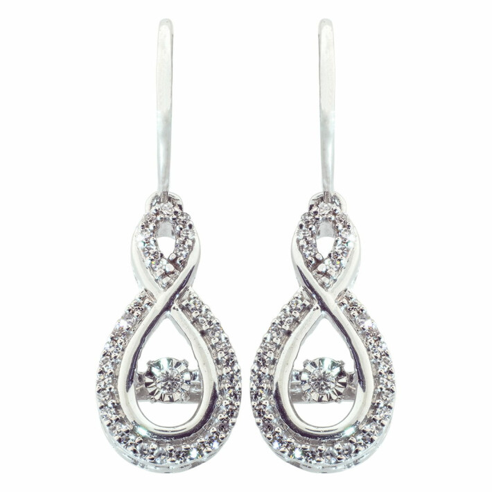 Zlaté náušnice s brilianty Altman Diamond E1535