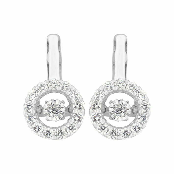 Zlaté náušnice s diamanty Altman Diamond E2721