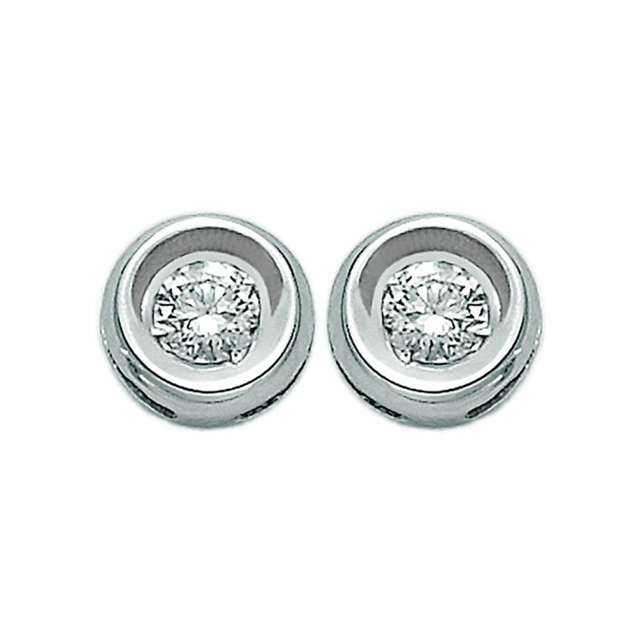 Zlaté náušnice s diamanty Altman Diamond ERD2268014G7