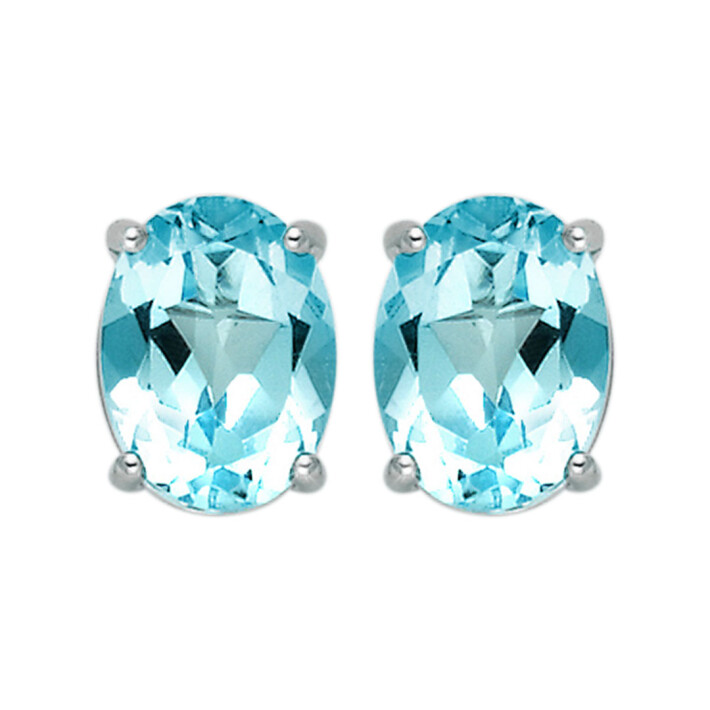 Zlaté náušnice s topazy Altman Diamond ERD2372