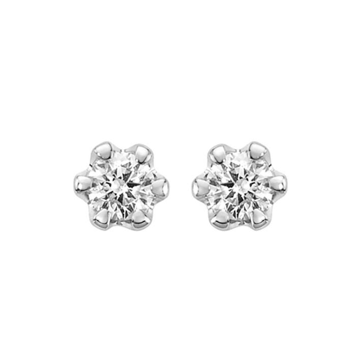 Zlaté náušnice s diamanty ERD25400