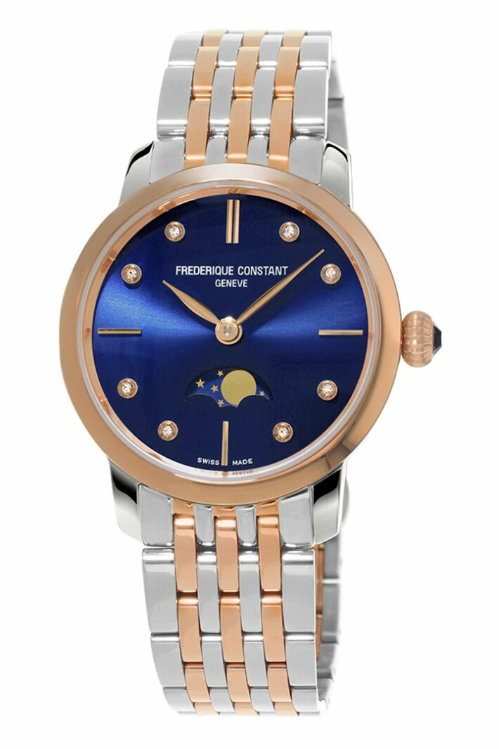 Slimline Ladies Moonphase FC206ND1S2B