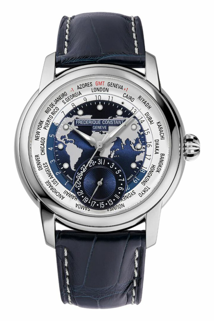 Classic Worldtimer Manufacture FC718NWWM4H6