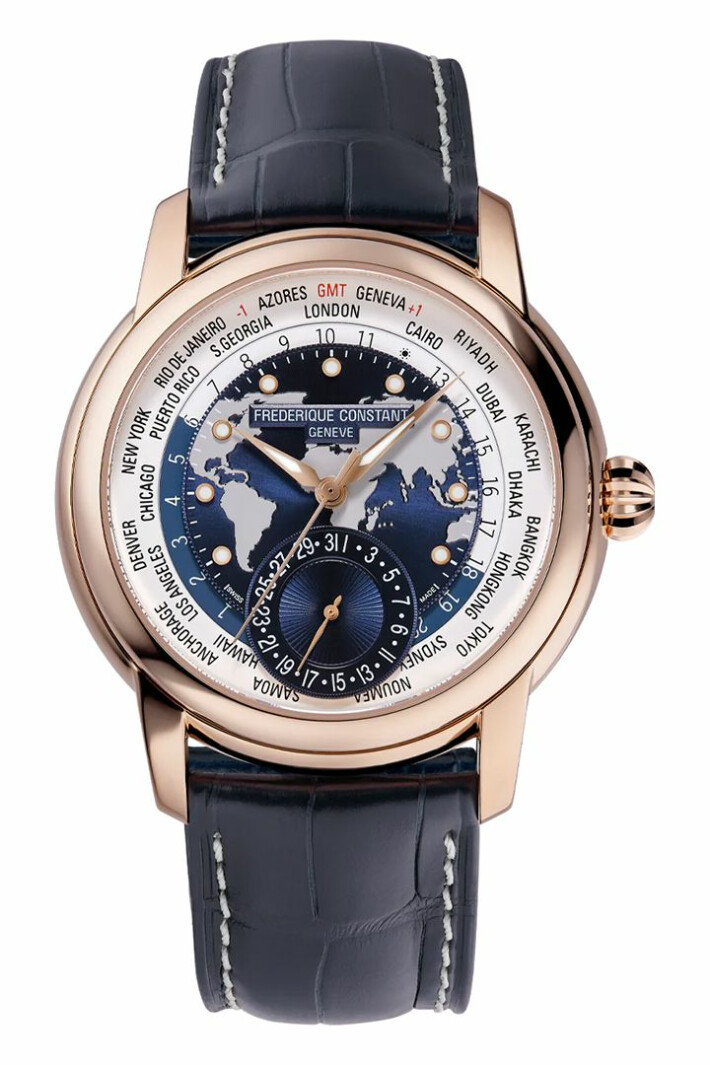 Classic Worldtimer Manufacture FC718NWWM4H9