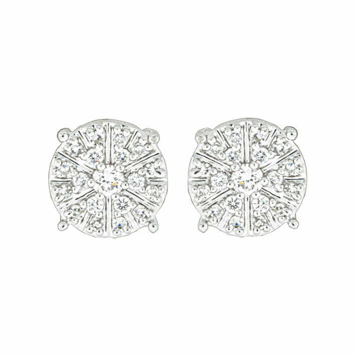 Zlaté náušnice s diamanty Altman Diamond FE422410
