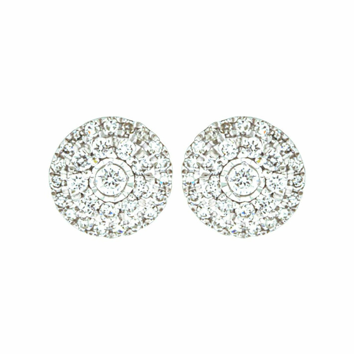 Zlaté náušnice s diamanty Altman Diamond FE441413