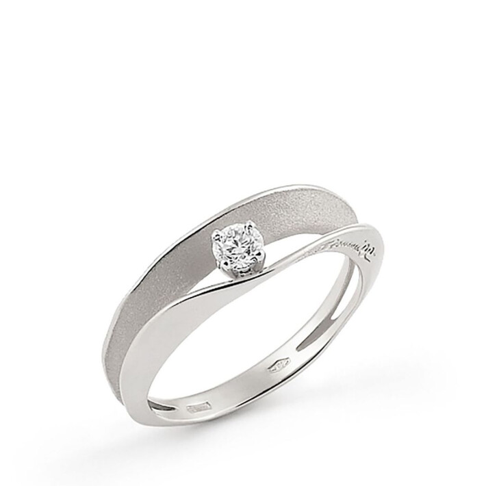 Zlatý prsten s diamanty Annamaria Cammilli Dune Assolo GAN1422W