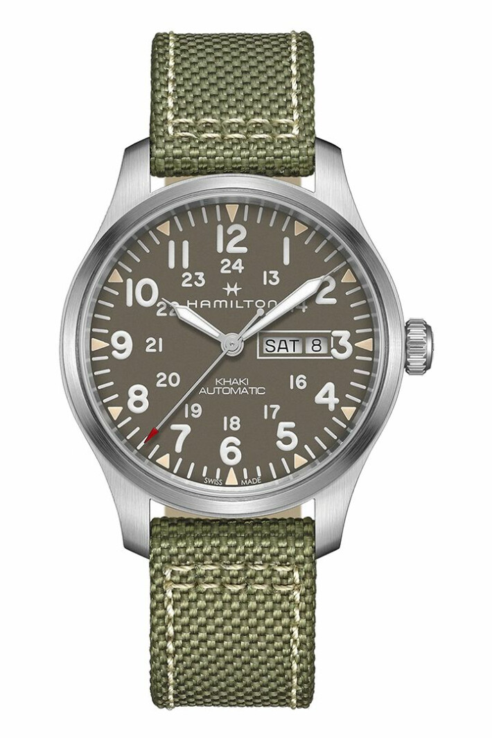 Khaki Field Day Date Auto H70535081