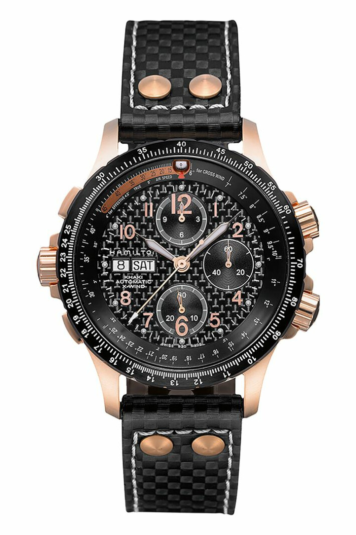 Khaki Aviation X-Wind Auto Chrono H77696793