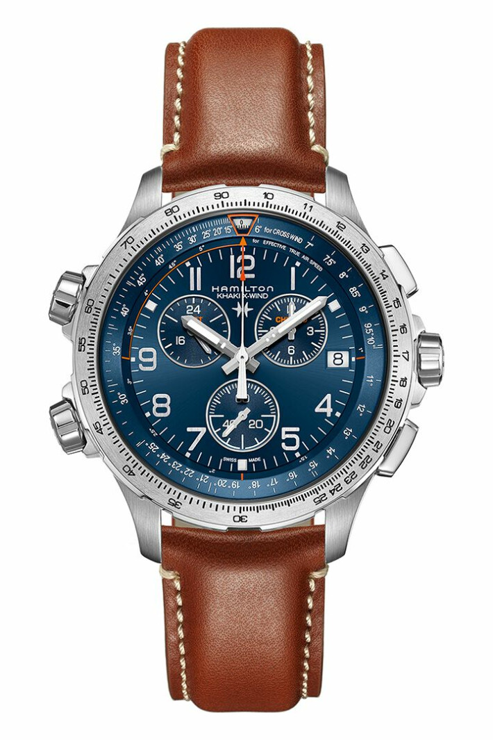 Khaki Aviation X-Wind GMT Chrono Quartz  H77922541