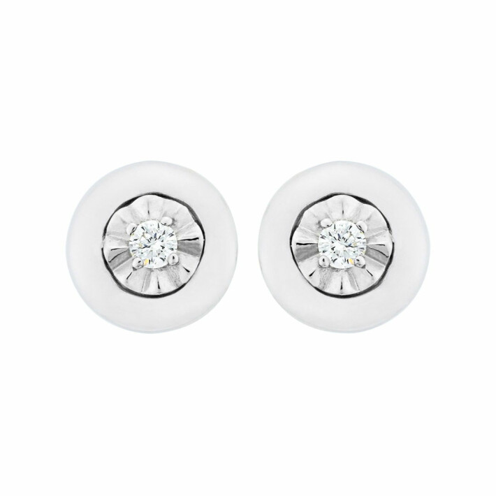 Zlaté náušnice s diamanty Altman Diamond KE05104009114