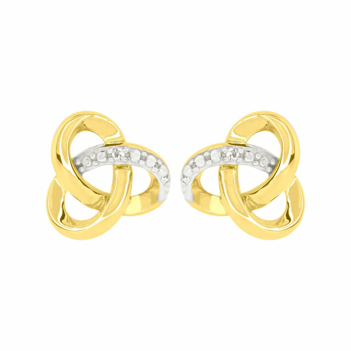 Zlaté náušnice s diamanty Altman Diamond KE051326624
