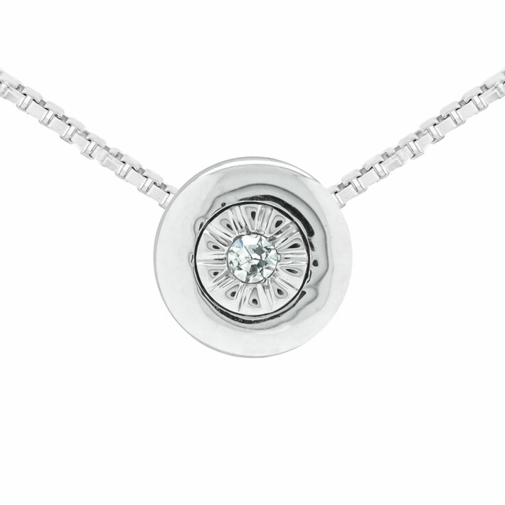 Zlatý přívěsek s diamantem KP051147372