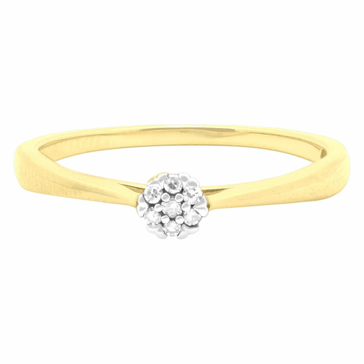 Dámský diamantový prsten ze zlata KR05649927