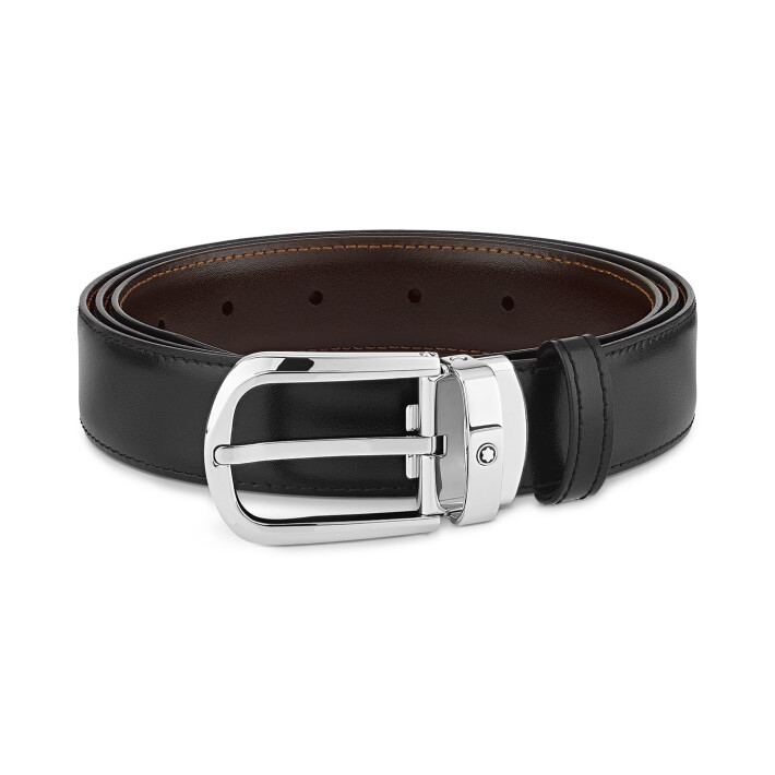 Opasek Horseshoe 30 mm Reversible Belt in Leather MB114412