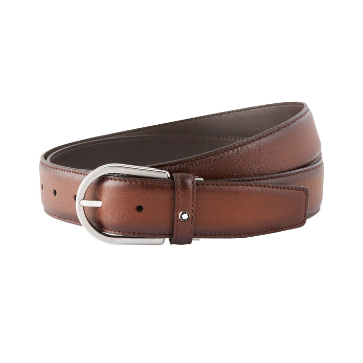 Opasek Horseshoe 35 mm Belt in Leather MB118413