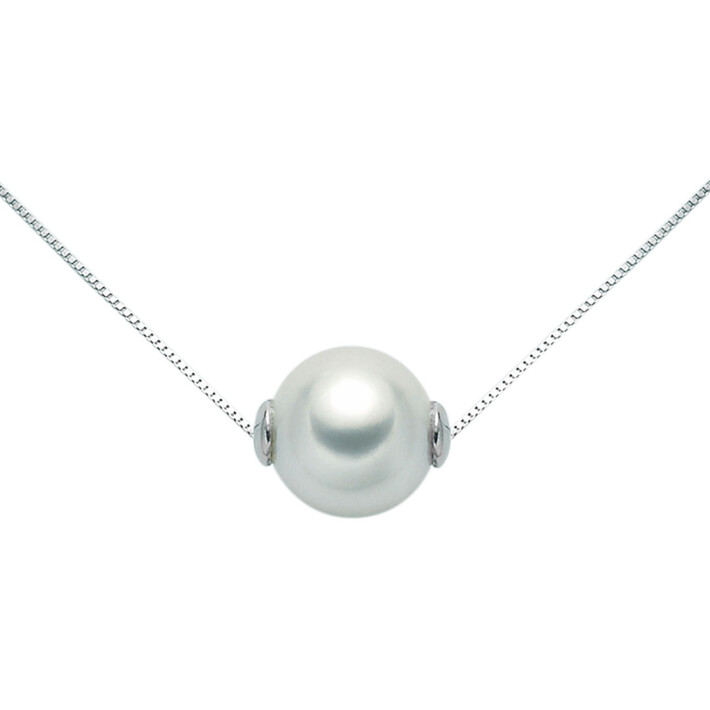 Zlatý náhrdelník s perlou Akoya bílá PCL5867