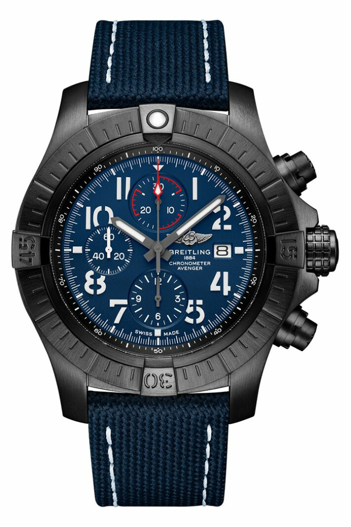 Super Avenger Chronograph 48 Night Mission V13375101C1X1