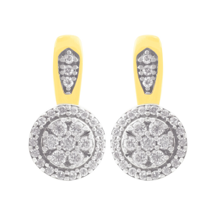 Zlaté náušnice s diamanty Altman Diamond  ZE102660