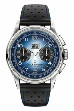 Heritage Bicompax Annual Bucherer Blue 0010803085299