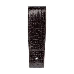 Pouzdro na psací potřeby - Meisterstück 2 Pen Pouch - Mocha  106651