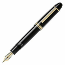 Plnící pero Montblanc Meisterstück 149 Gold-coated F 115383