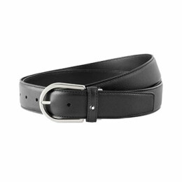 Opasek Horseshoe buckle gray 35 mm 118414