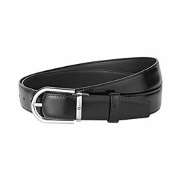 Opasek Horseshoe Buckle Black 30 mm 126012