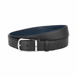 Opasek Black/blue 35 mm reversible 128772