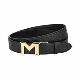 Opasek M buckle black 35 mm reversible 128786