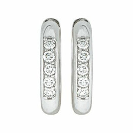 Diamantové náušnice z bílého zlata 13ZP1900503A
