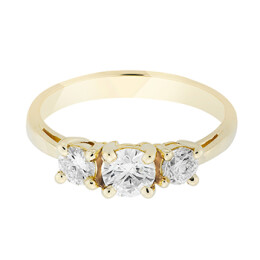 Diamantový prsten ze zlata 13ZP1901495