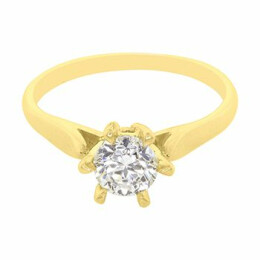 Zásnubní prsten ze zlata s diamantem 13ZP2100132A