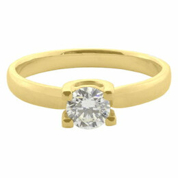 Zásnubní prsten ze zlata s diamantem 21ZP2002041A