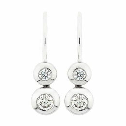 Zlaté náušnice s diamanty Altman Diamond 21ZP2401364B