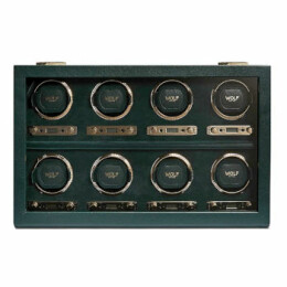 Natahovač British Racing Green 8 Piece Watch Winder 792541