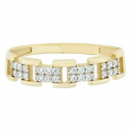 Zlatý prsten s diamanty 991156.323512