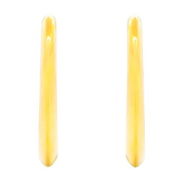 Náušnice ze žlutého zlata - oválné 99121390461