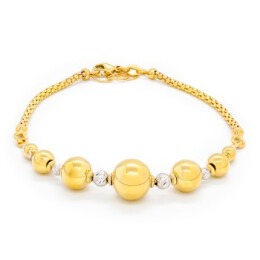 Náramek ze žlutého zlata 99146390485