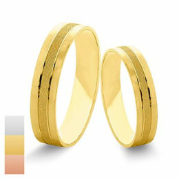Snubní prsteny 585/1000 ze žlutého zlata 991SN34