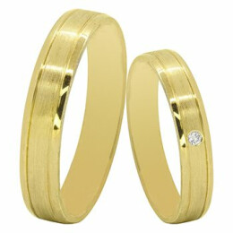 Snubní prsteny 585/1000 ze zlata 991SN43