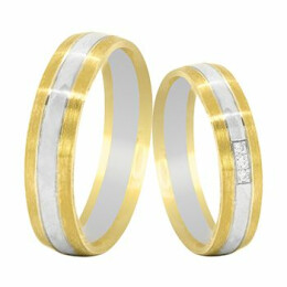 Snubní prsteny 585/1000 ze zlata 991SN44