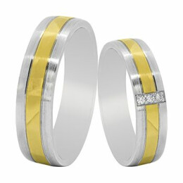 Snubní prsteny ze zlata 585/1000 991SN46