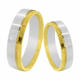 Snubní prsteny ze zlata 585/1000 991SN47